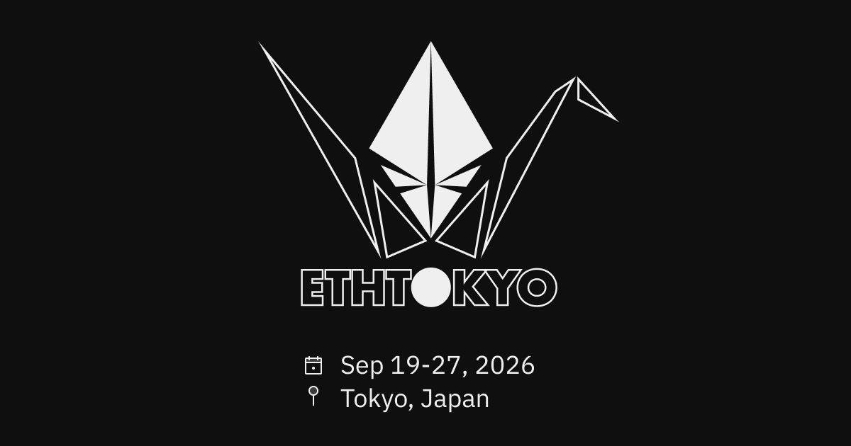 ETHGlobal Tokyo 2026 logo